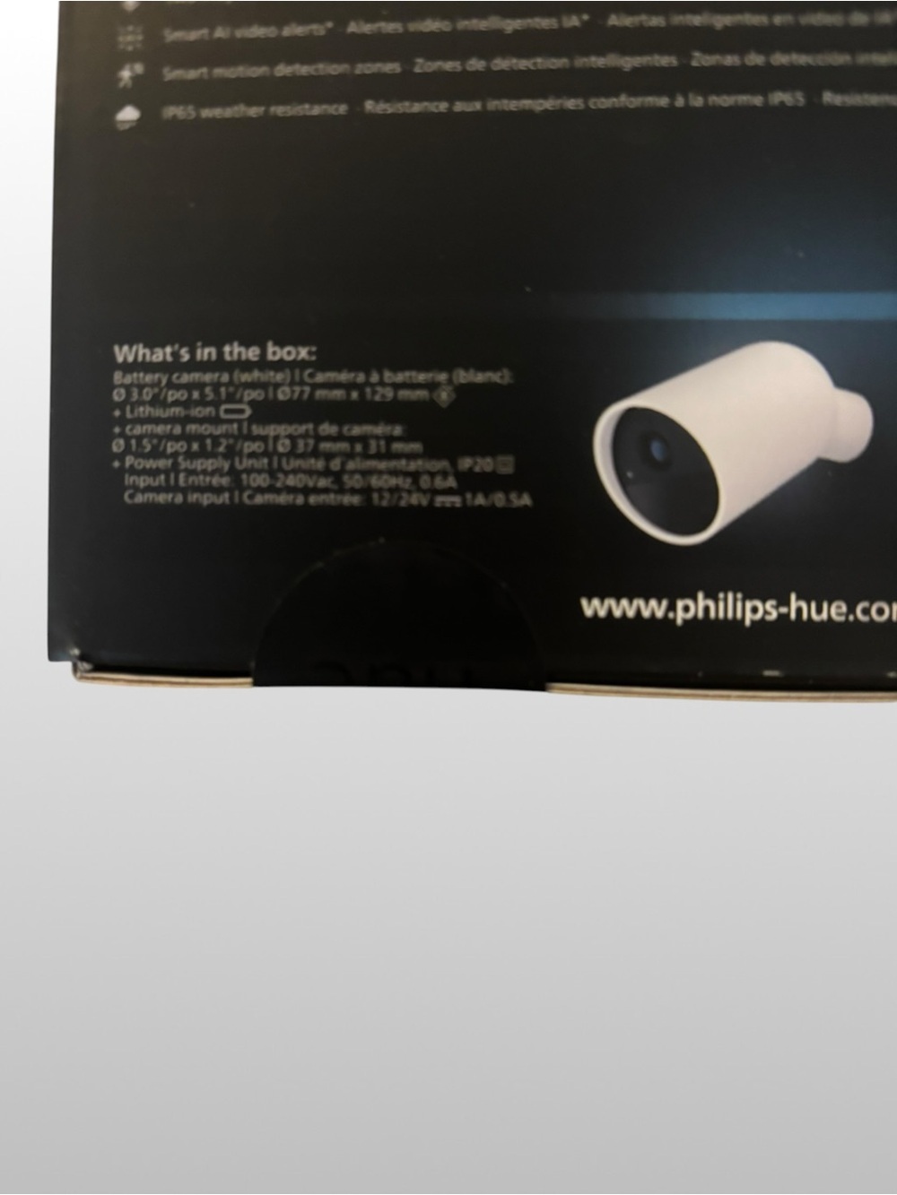 Philips Outdoor Security Camera - White (2-pack) - Picture 5 of 5